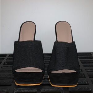 Elegant Black Women's Slip-On Shoes